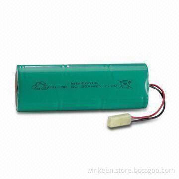 NiCd Rechargeable Battery Pack as per custom specifications and designs